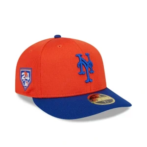 Fashion New York Mets 2024 Spring Training Low Profile 59FIFTY Fitted Hat - KTGCaps - Baseball caps for various teams, purchased online at a discount