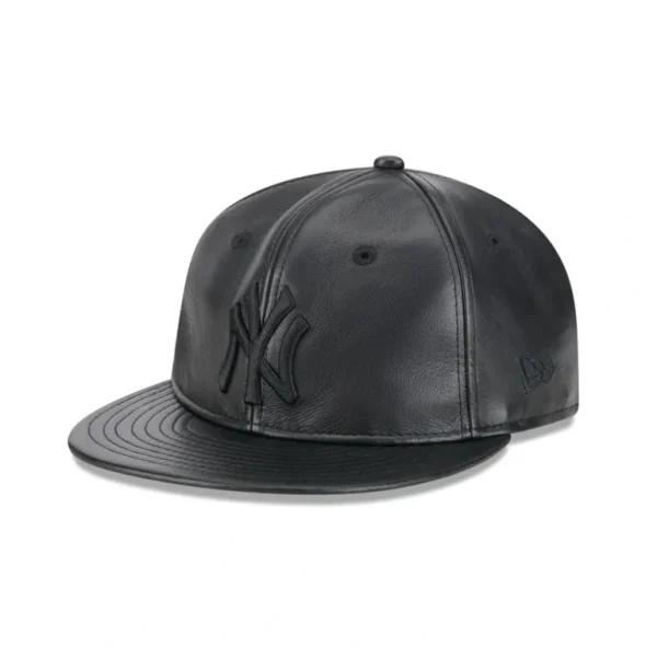 Fashion New York Yankees Genuine Leather Retro Crown 9FIFTY Strapback Hat - KTGCaps - Baseball caps for various teams, purchased online at a discount