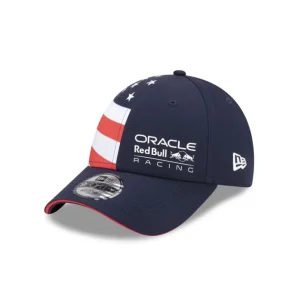 Hot 2024 US Race Special Oracle Red Bull Racing 9FORTY Adjustable Hat - KTGCaps - Baseball caps for various teams, purchased online at a discount