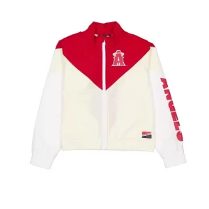 Caps* Los Angeles Angels Throwback Womens Windbreaker - KTGCaps - Baseball caps for various teams, purchased online at a discount