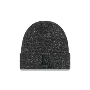 Caps* Los Angeles Dodgers Reflective Black Knit Beanie - KTGCaps - Baseball caps for various teams, purchased online at a discount