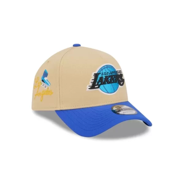 Caps* Los Angeles Lakers City Side Patch 9FORTY AFrame Snapback Hat - KTGCaps - Baseball caps for various teams, purchased online at a discount
