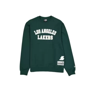 Caps* Los Angeles Lakers Dark Green Logo Select Crewneck - KTGCaps - Baseball caps for various teams, purchased online at a discount