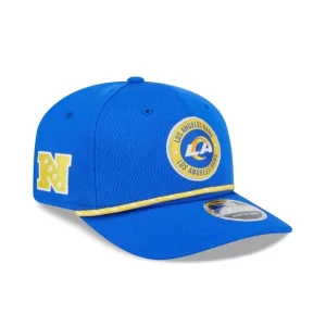 Caps* Los Angeles Rams 2024 Sideline 9SEVENTY StretchSnap Hat - KTGCaps - Baseball caps for various teams, purchased online at a discount